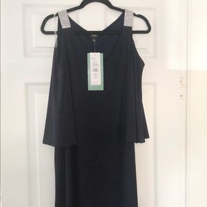 Beautiful Cold Shoulder Evening Dress